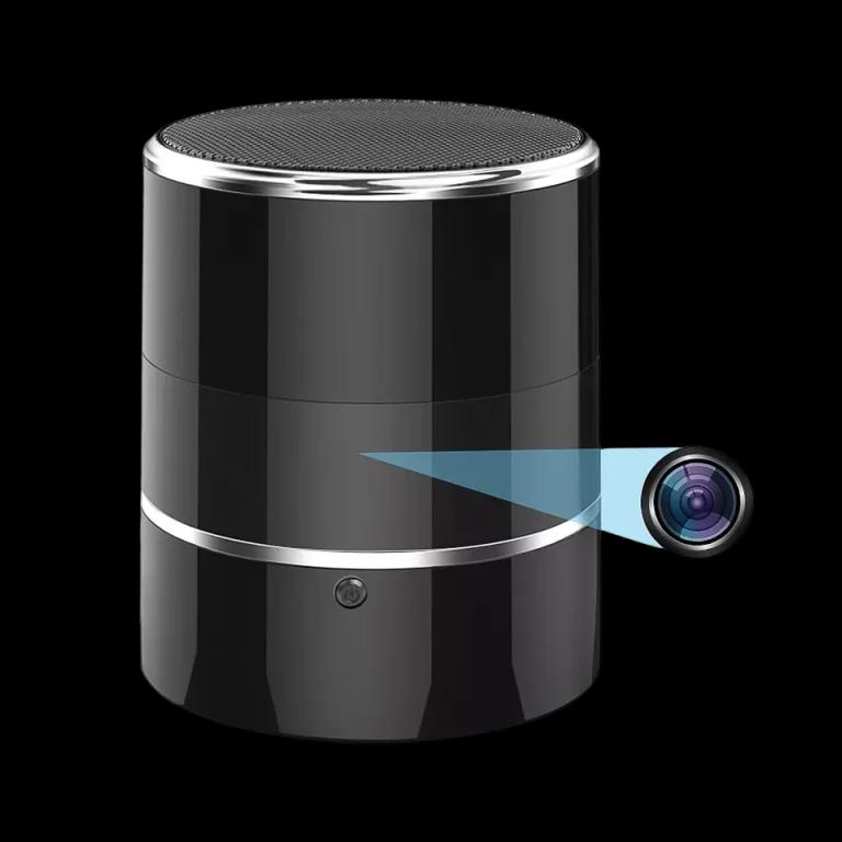 Bluetooth Speaker Camera with 240° Rotatable Lens