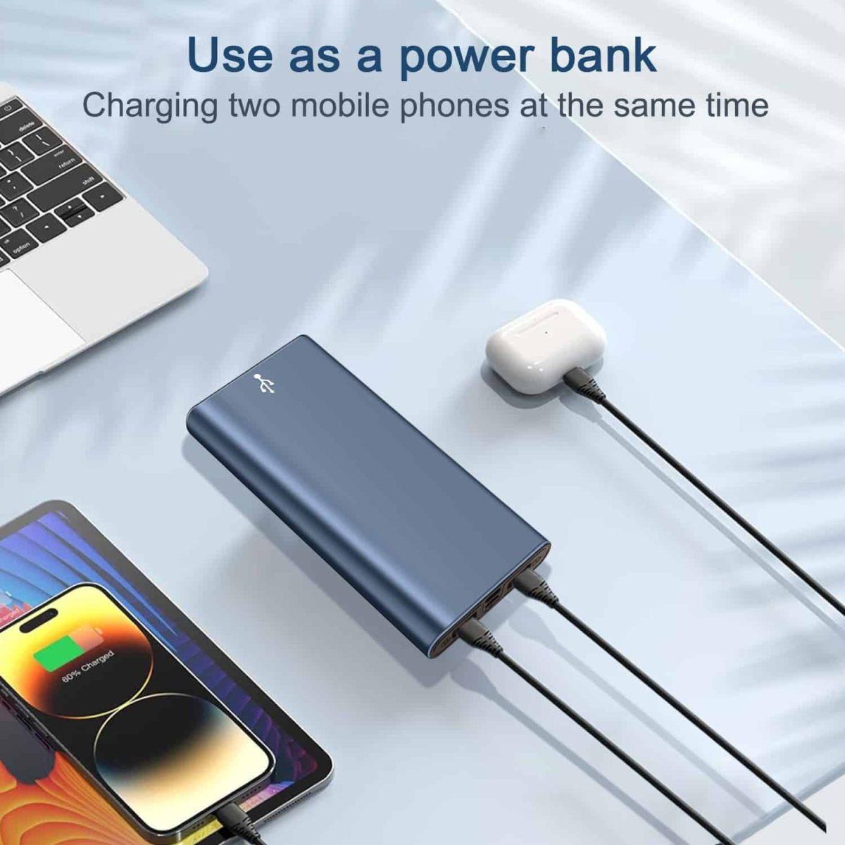 H8 2K HD Charging Power Bank Camera night_vision,2k 2K - Thumbnail 7