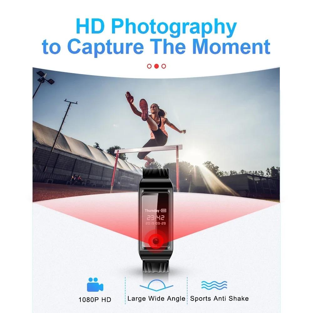 Mini Video Voice Recorder Camera Watch 1080P DV DVR 1080p,audio 1080P - Thumbnail 4