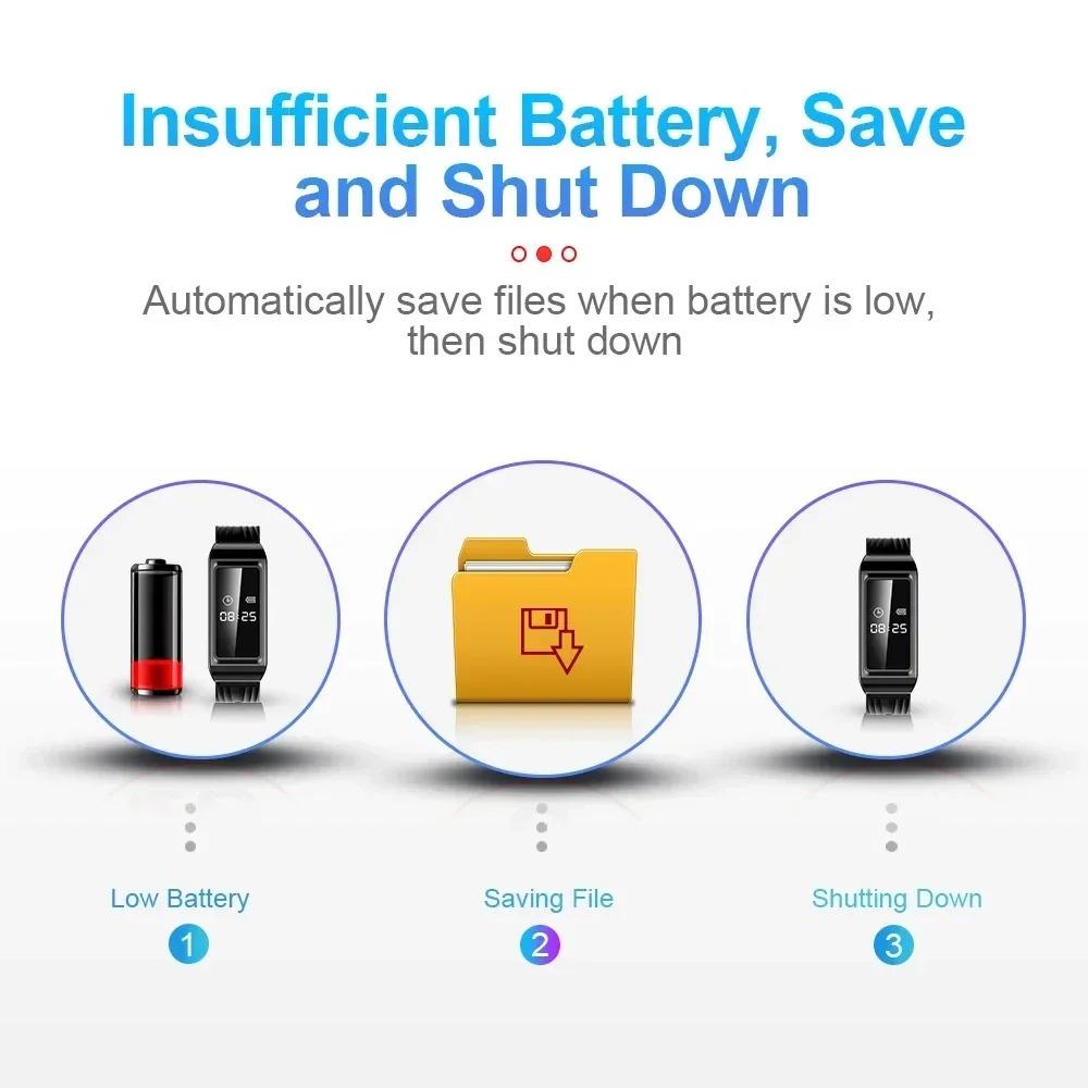 Mini Video Voice Recorder Camera Watch 1080P DV DVR 1080p,audio 1080P - Thumbnail 7