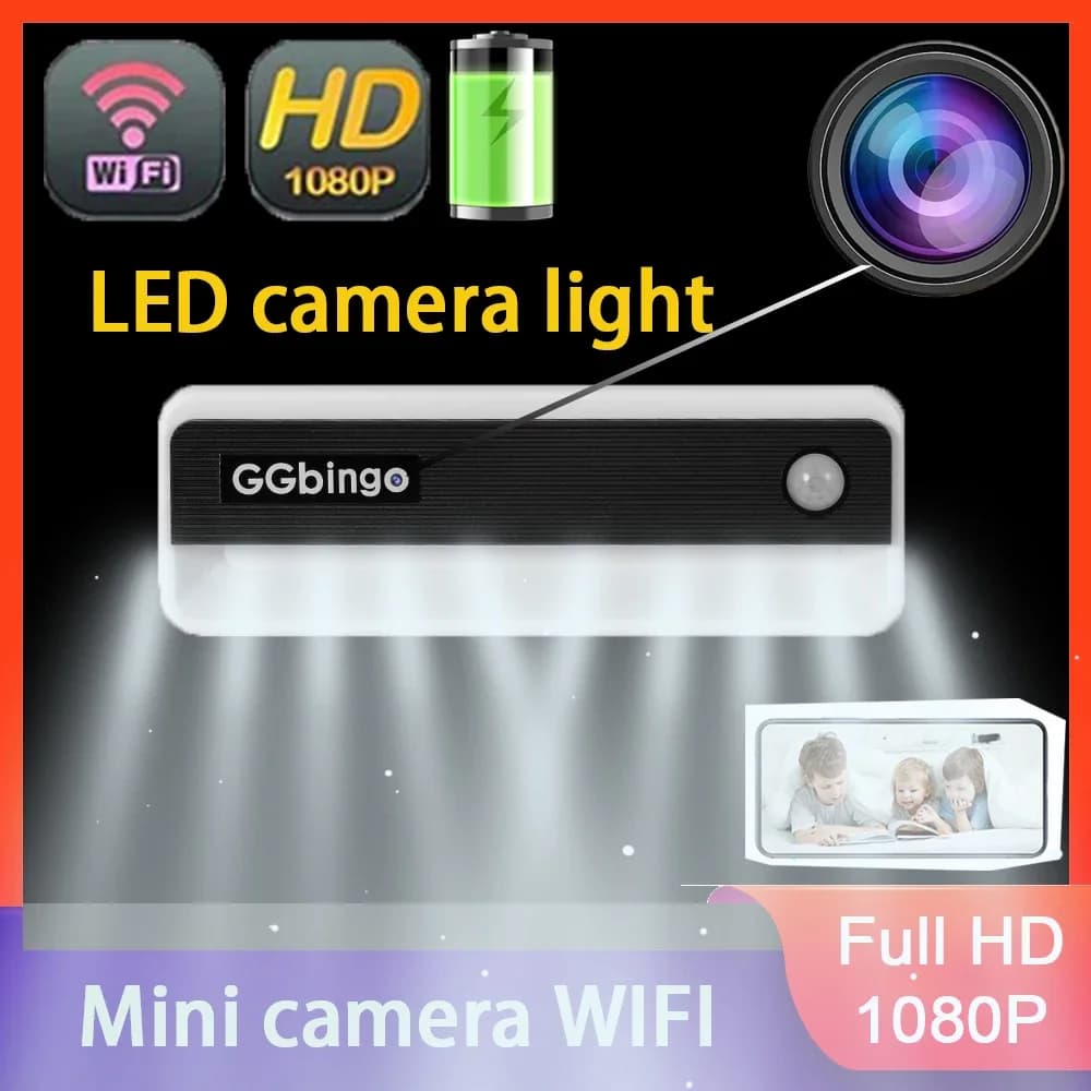 PIR LED night-light bar — product hero