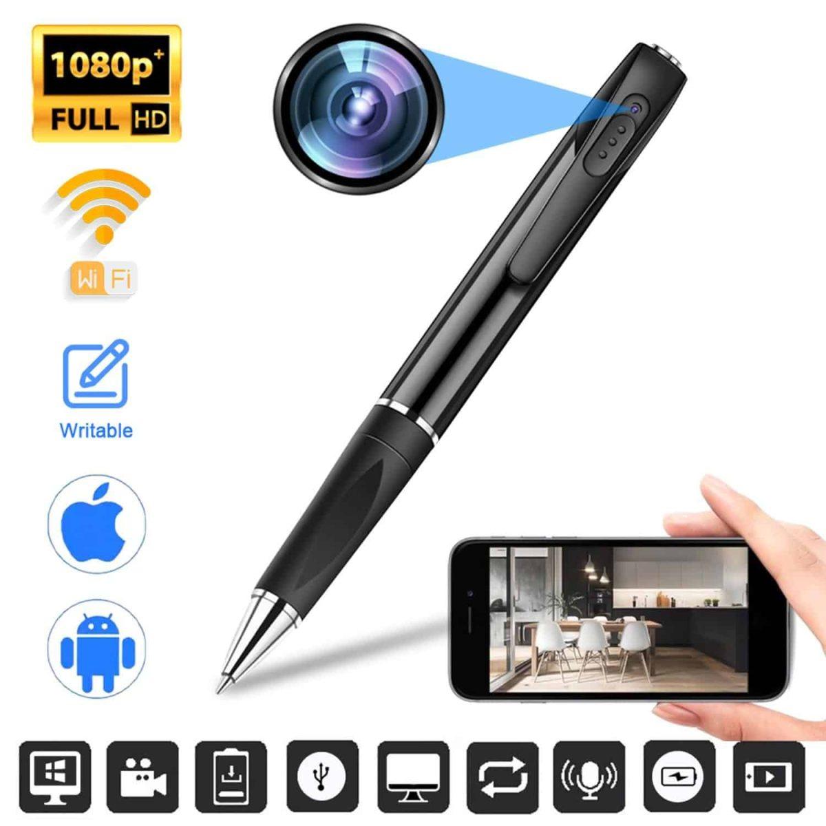 Wi-Fi Video Recording Pen wifi,motion_detection,1080p,audio,app_control 1080P - Thumbnail 2