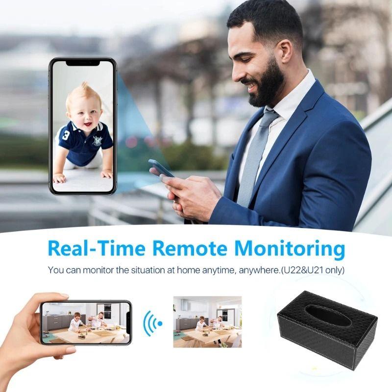 WiFi Spy Camera Tissue Box wifi,motion_detection,1080p,audio,app_control 1080P - Thumbnail 4