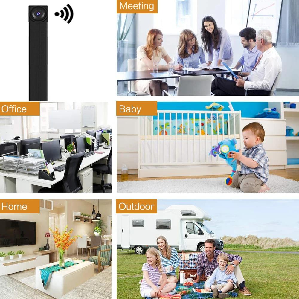 X5 Wireless Mini Hidden Camera wifi,1080p,audio,app_control 1080P - Thumbnail 5
