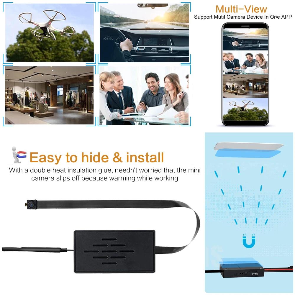 X5 Wireless Mini Hidden Camera wifi,1080p,audio,app_control 1080P - Thumbnail 8