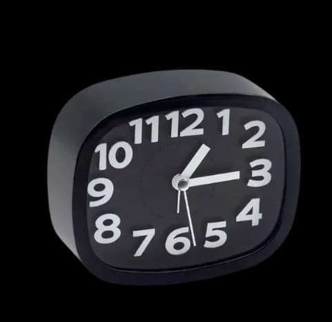 A clock first, a camera always