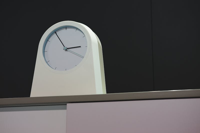 Wall clock with hidden camera